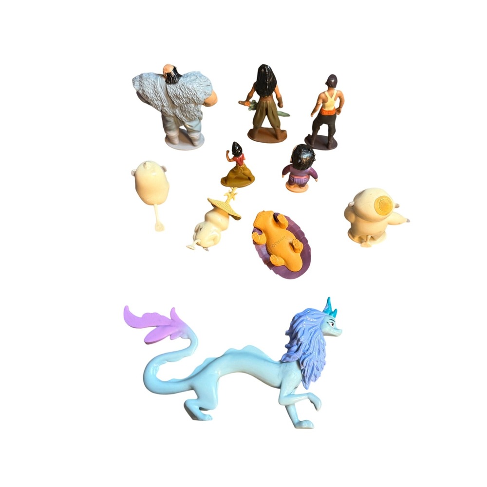 Disney Raya and the Last Dragon My Busy Books 10 Figures & Playmat Phidal Set - Picture 4 of 14